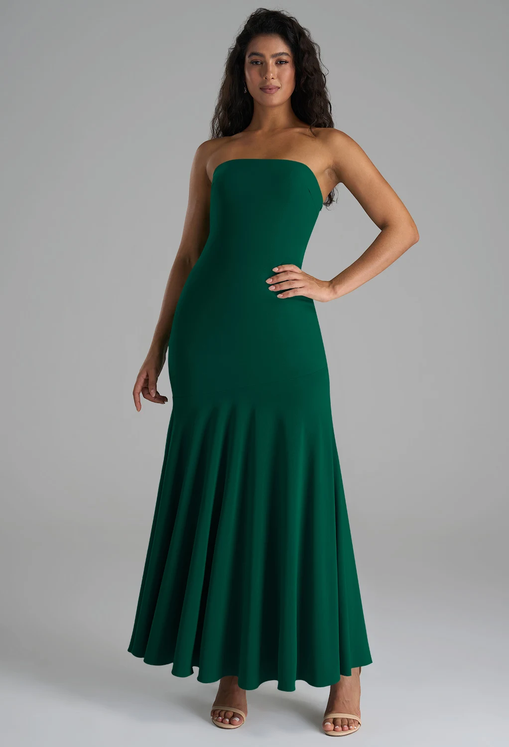 AW Alba Evergreen  Long Bridesmaid Dresses