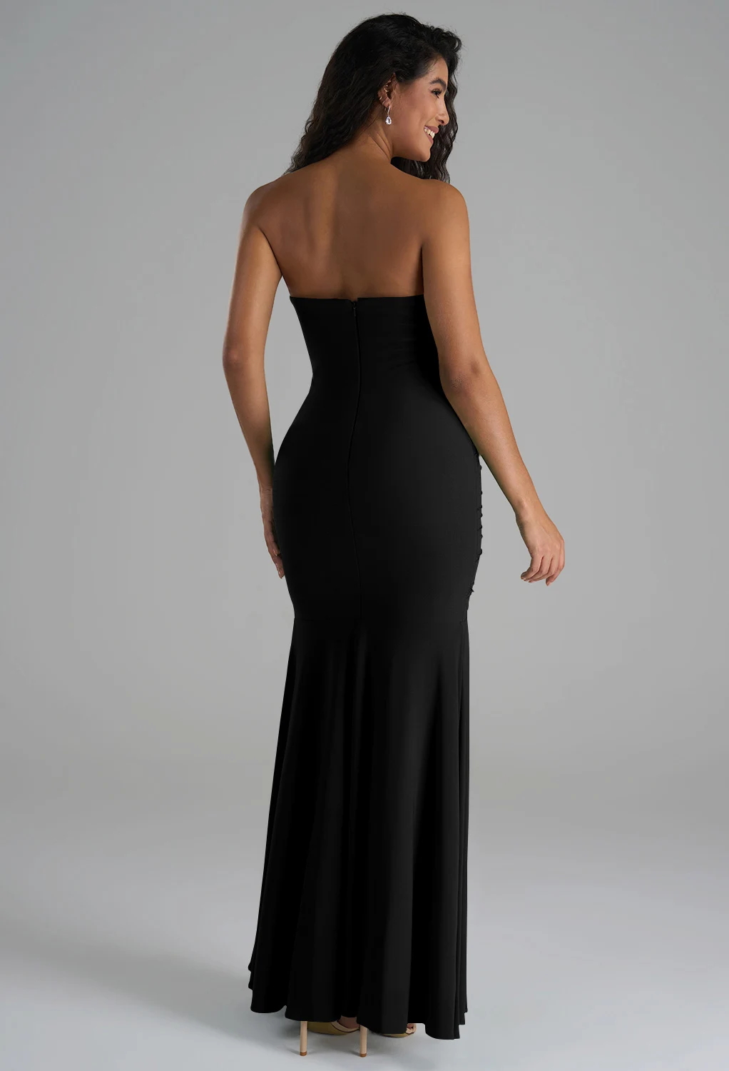 AW Cherry Black  Wedding Guest Dresses