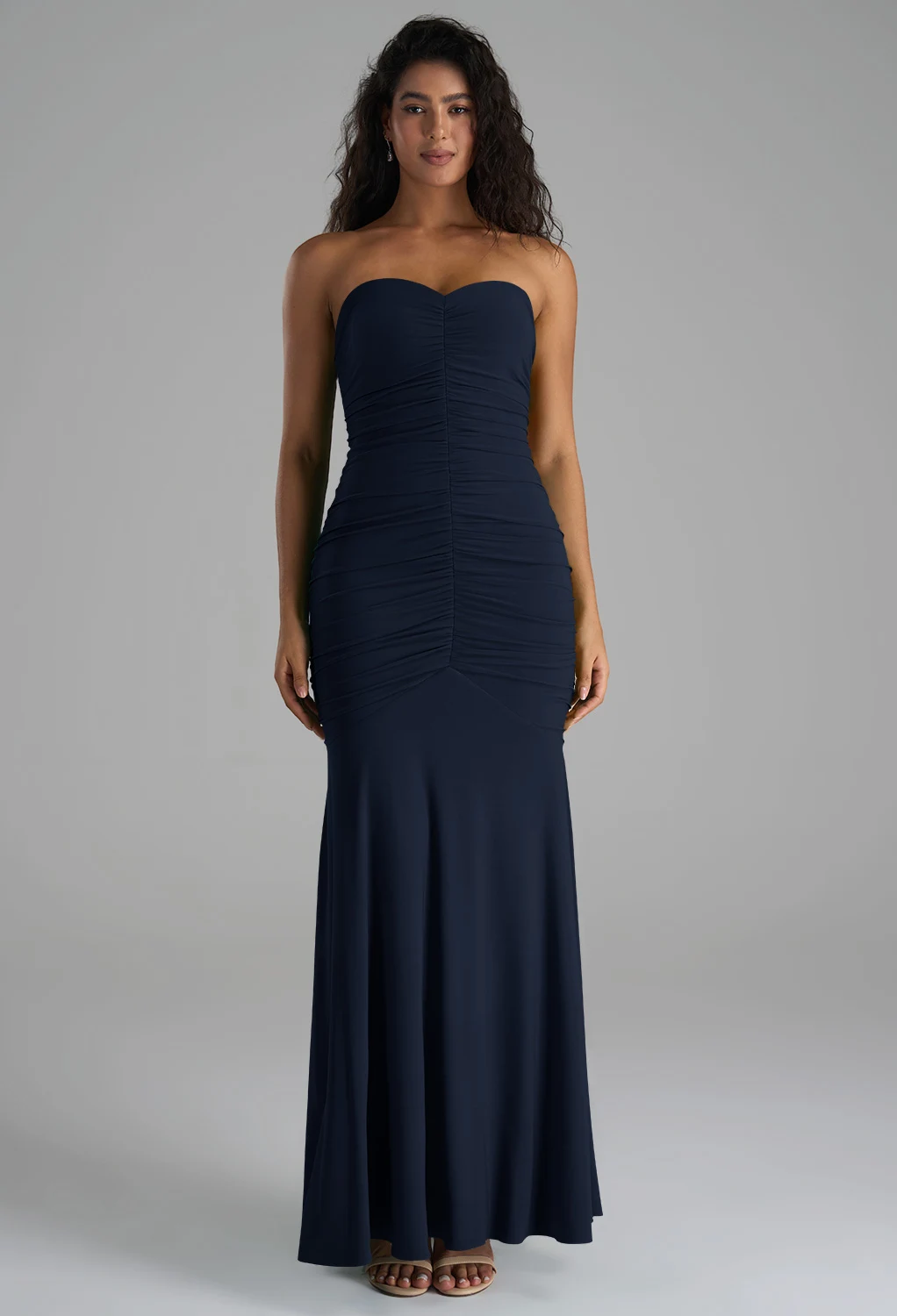 AW Cherry Dark Navy  Wedding Guest Dresses