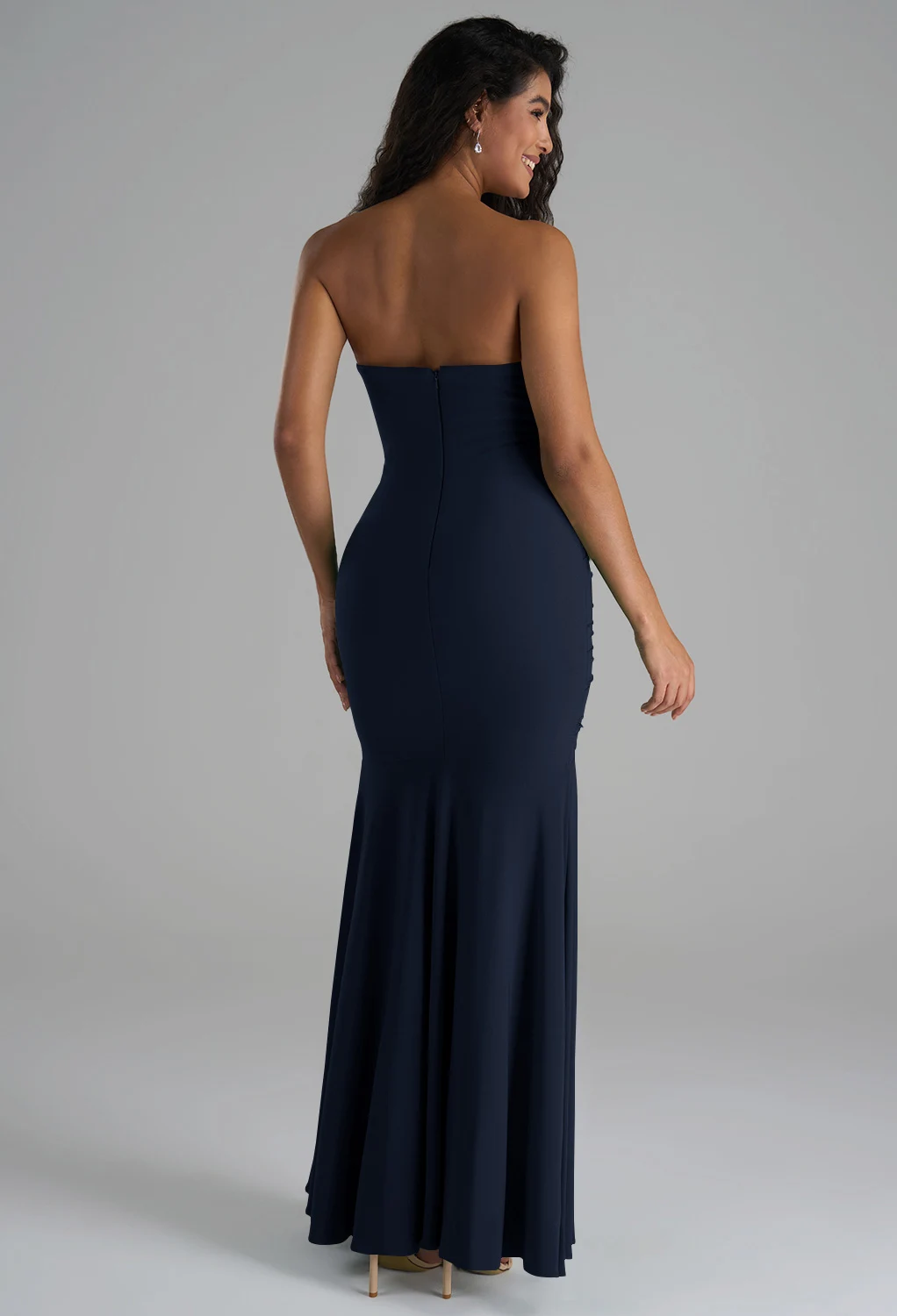 AW Cherry Dark Navy  Wedding Guest Dresses
