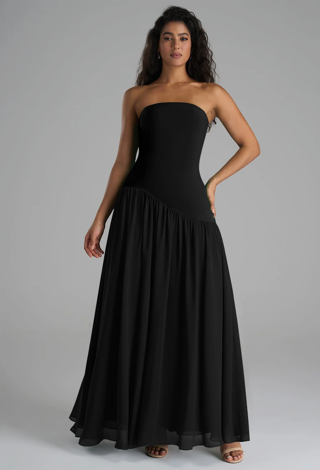 AW Leonore Black  Wedding Guest Dresses