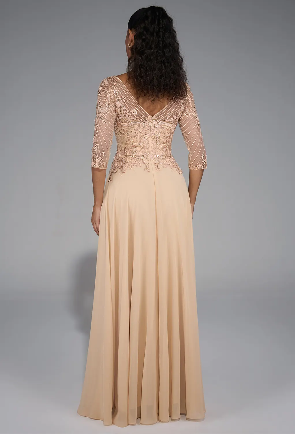 AW Mason Beige  Mother of the Bride Dresses