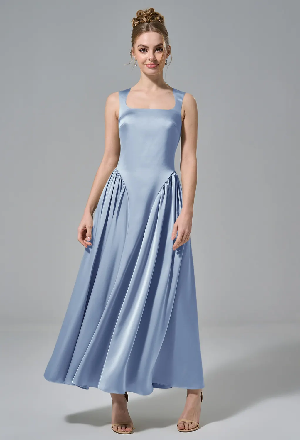 sachin and babi light blue dress Wedding Guest Dresses | Dresses for Wedding Guests main image 0