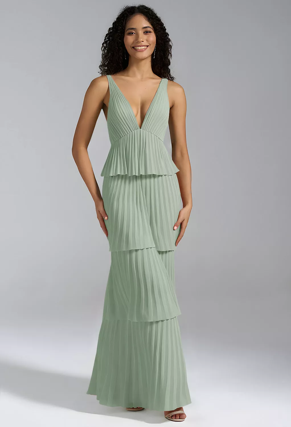 swoon bridesmaid dresses Wrap Tie Chiffon Bridesmaid Dress