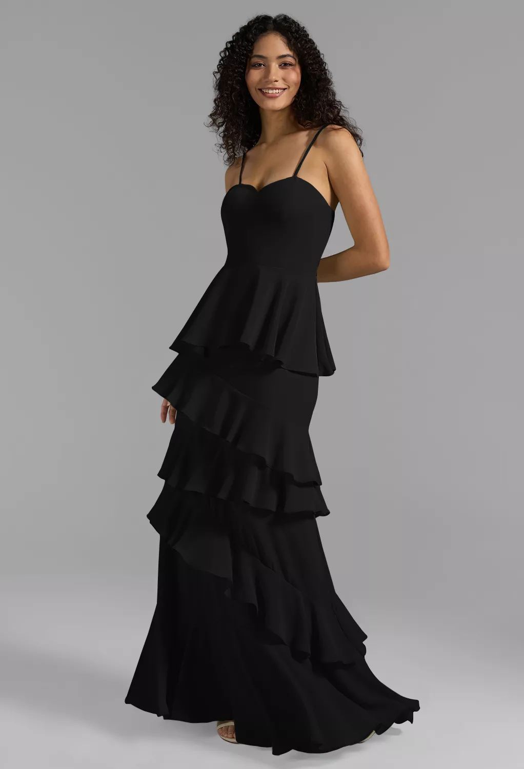 AW Levi Black  Wedding Guest Dresses