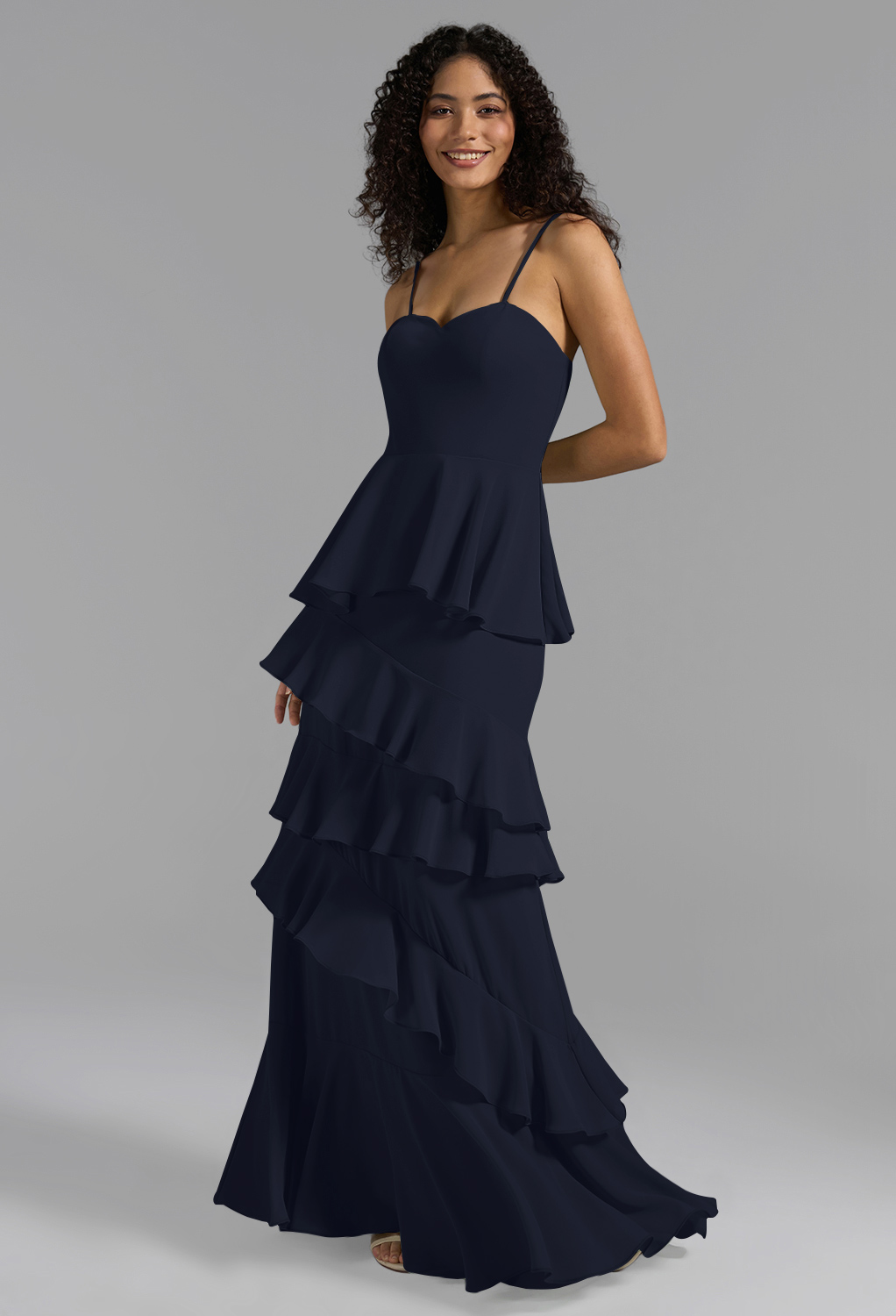 AW Levi Dark Navy  Spring Wedding Guest Dresses