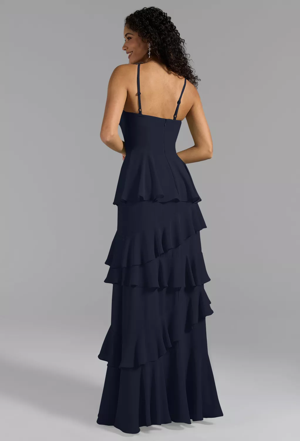 AW Levi Dark Navy  Spring Wedding Guest Dresses