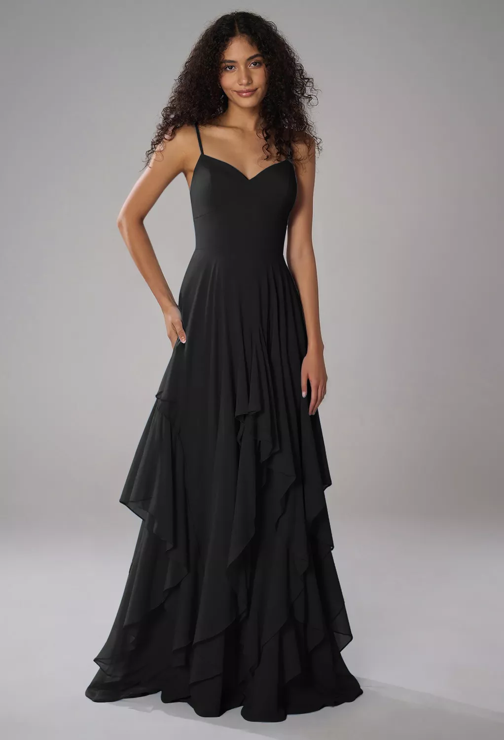 AW Arabella Black  Wedding Guest Dresses