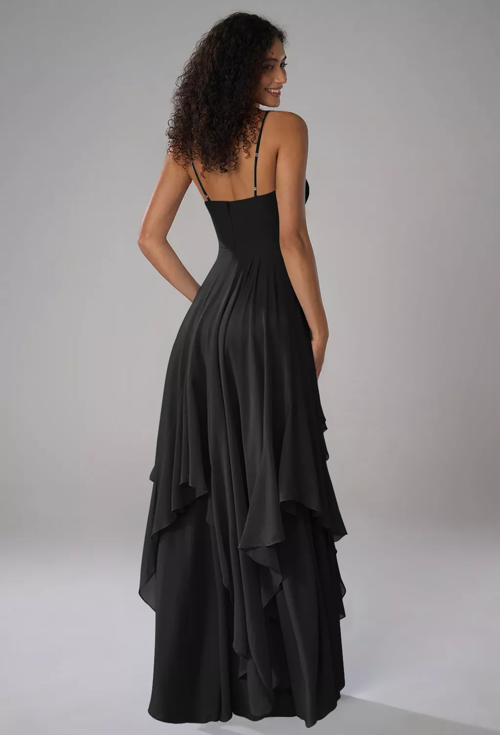 AW Arabella Black  Wedding Guest Dresses