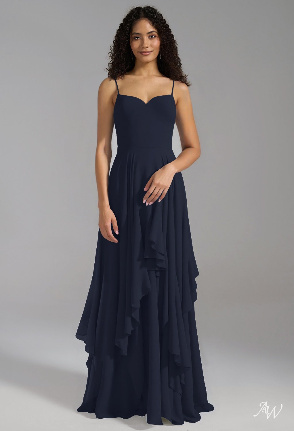 AW Arabella Dark Navy Bridesmaid Dresses image3