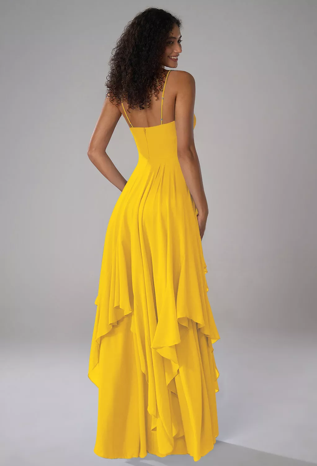 AW Arabella Mustard Yellow  Wedding Guest Dresses