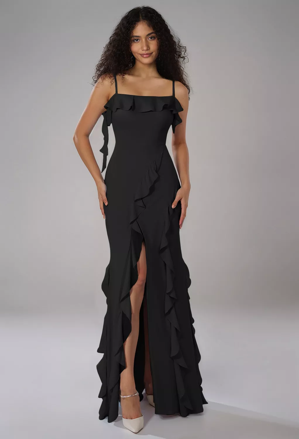 AW Kaiden Black  Wedding Guest Dresses