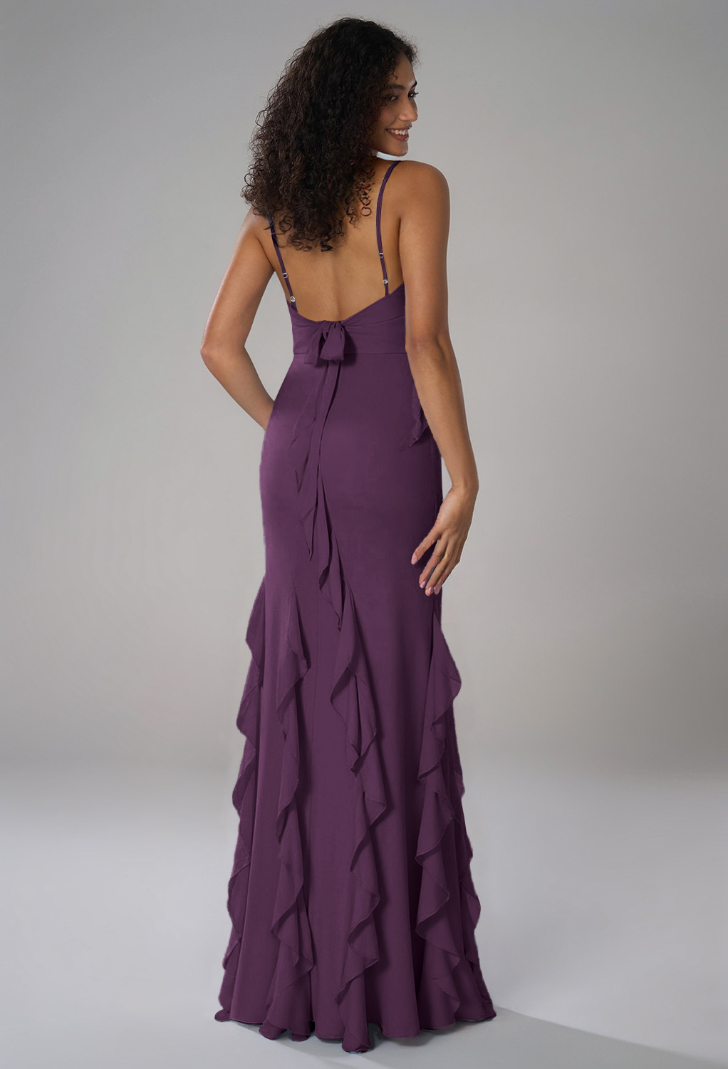 AW Kaiden Grape  Wedding Guest Dresses