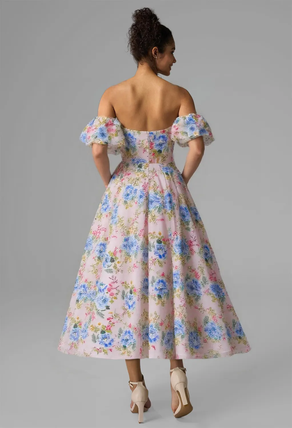 AW Aneesa Multi Color  Spring Wedding Guest Dresses