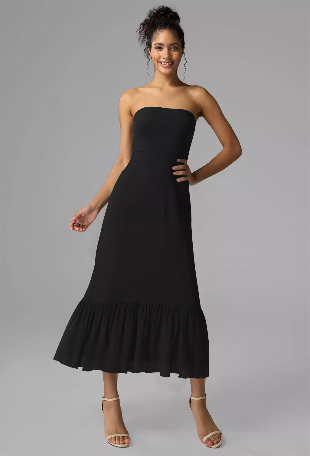AW Kate Black  Wedding Guest Dresses