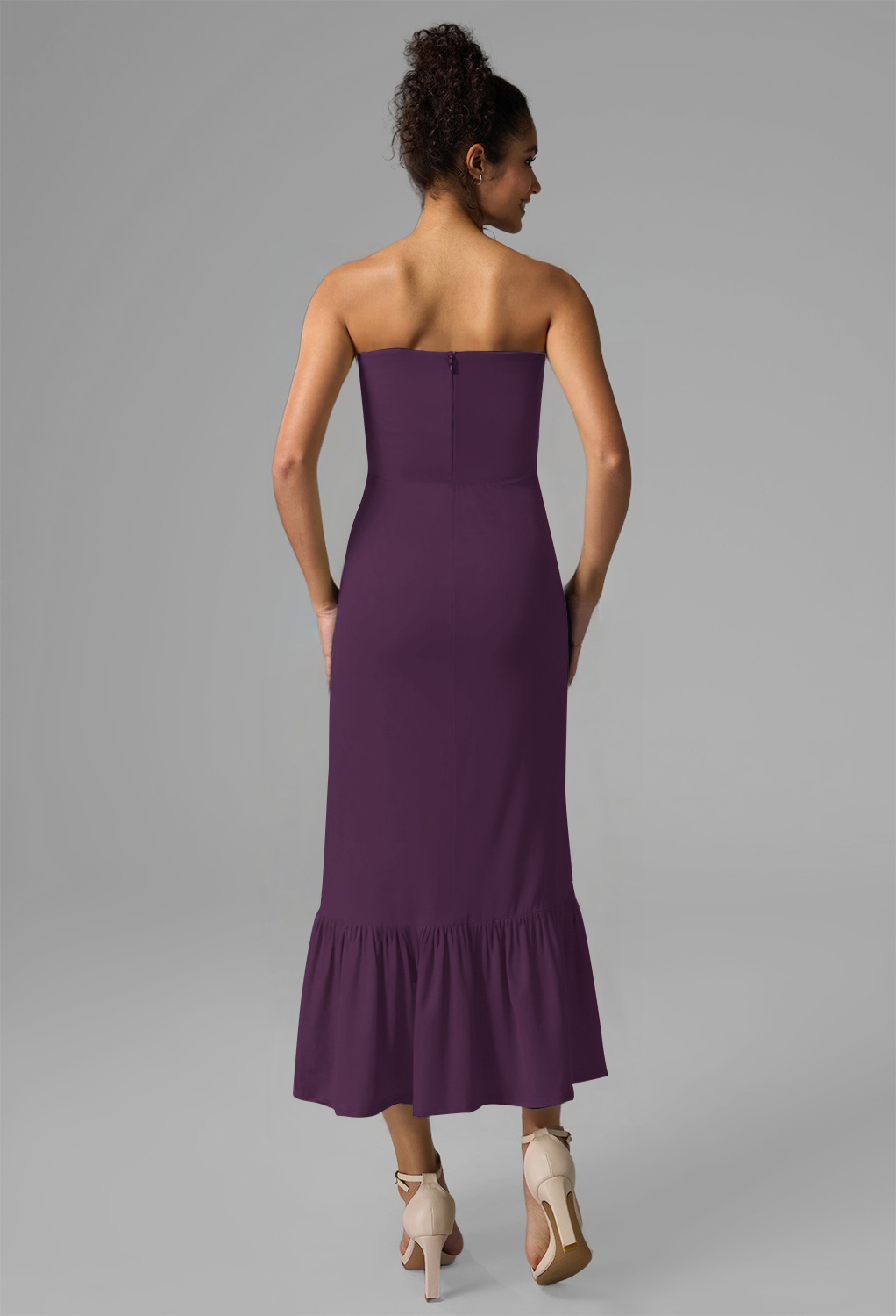 AW Kate Grape  Wedding Guest Dresses