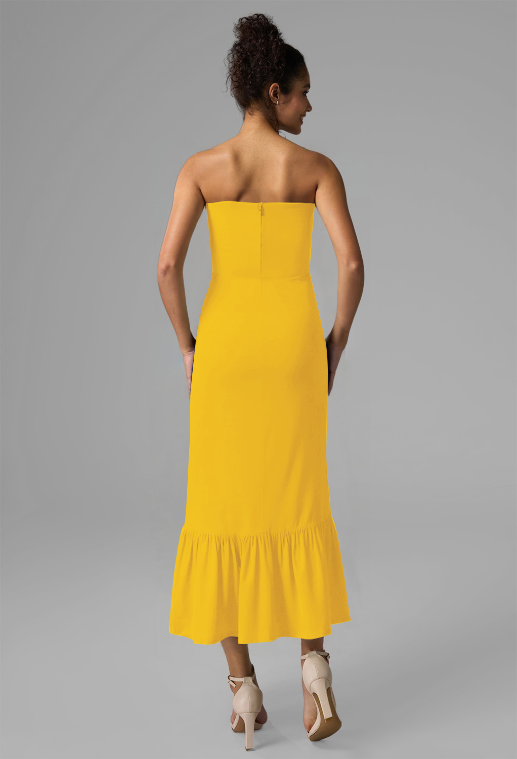 AW Kate Mustard Yellow  Wedding Guest Dresses