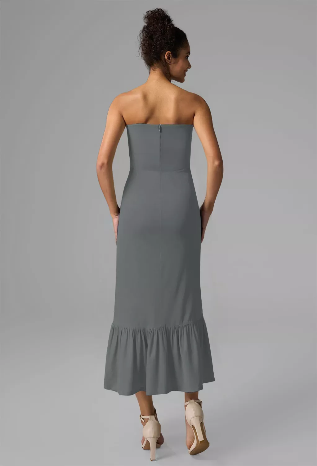 AW Kate Steel Gray  Wedding Guest Dresses