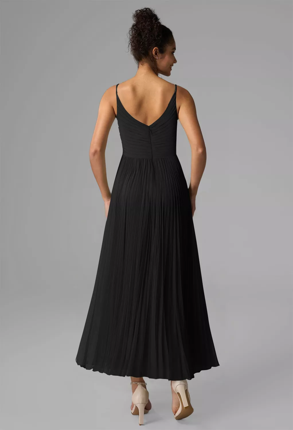 AW Kaylee Black  Wedding Guest Dresses