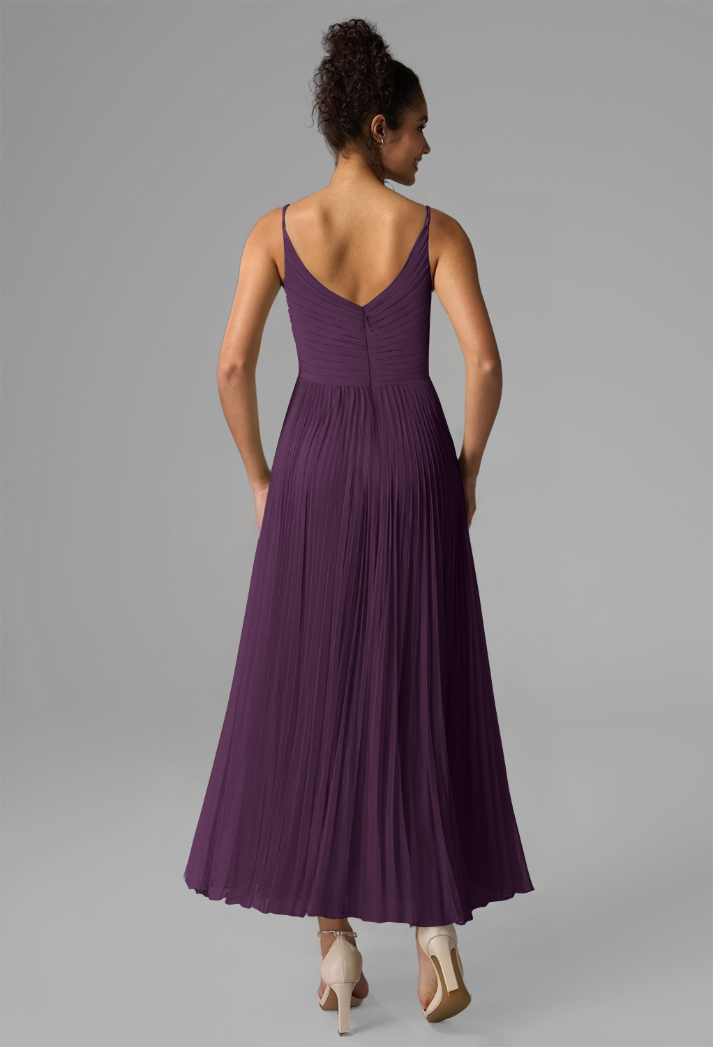 AW Kaylee Grape  Wedding Guest Dresses