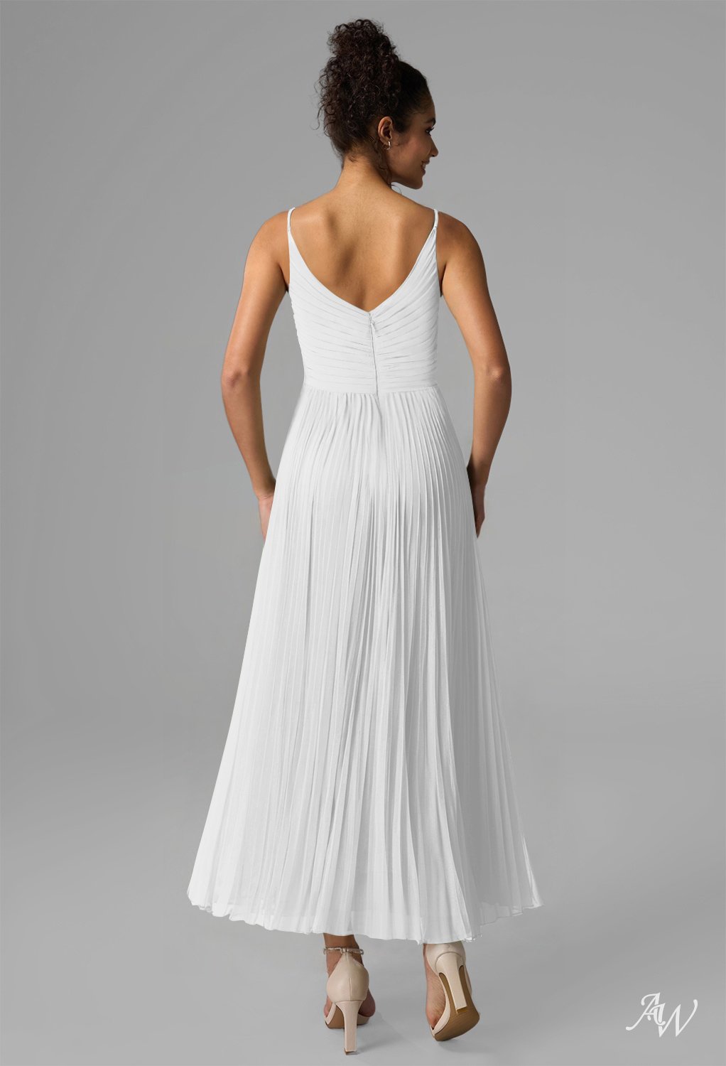 AW Kaylee White Wedding Guest Dresses image2