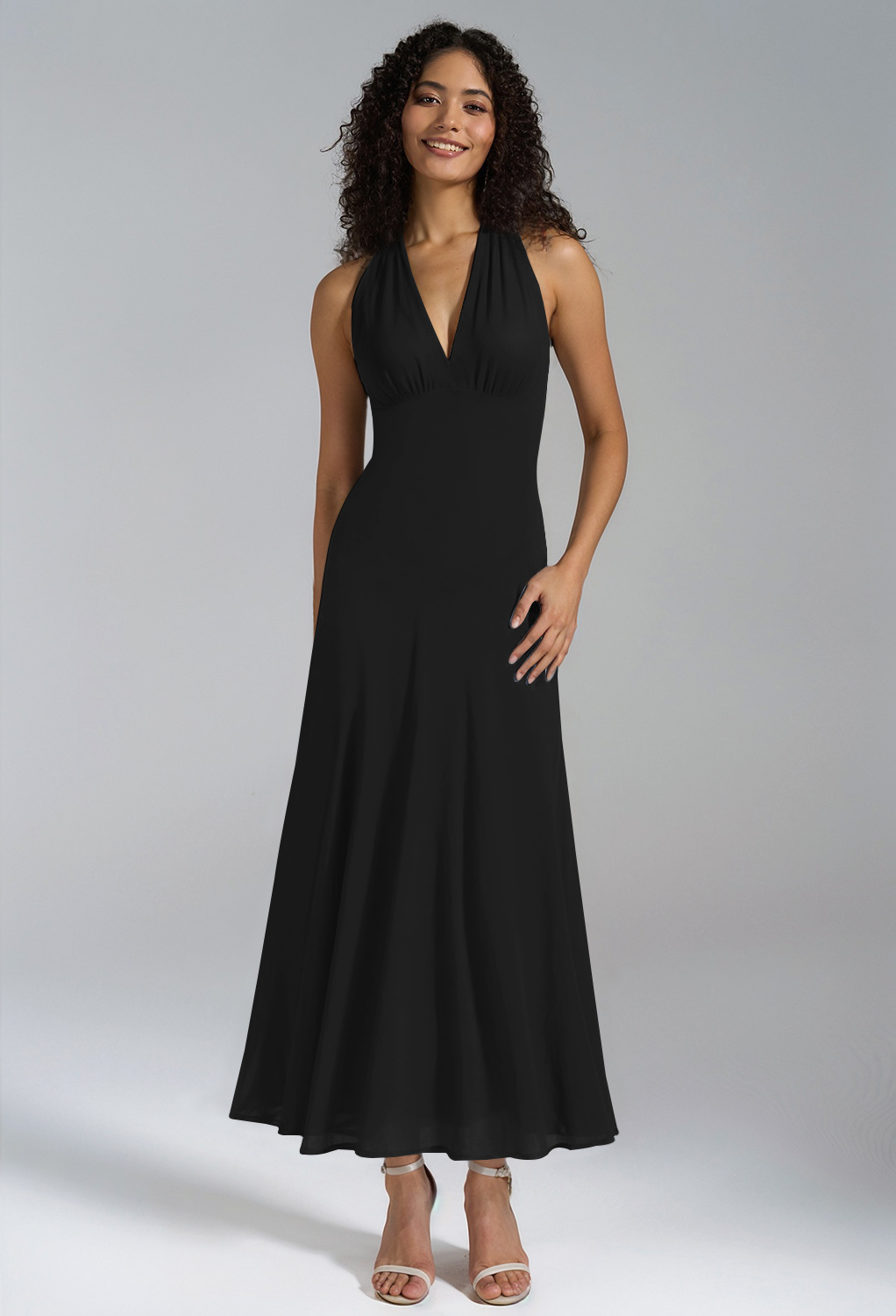 AW Lexie Black  Wedding Guest Dresses