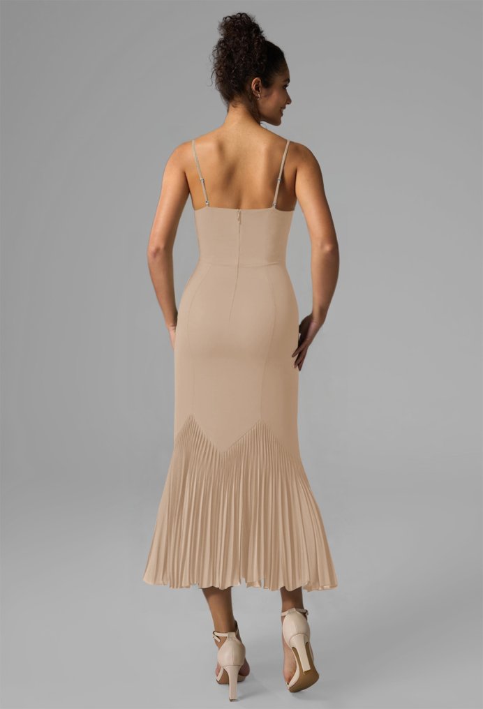AW Elouise Champagne  Wedding Guest Dresses