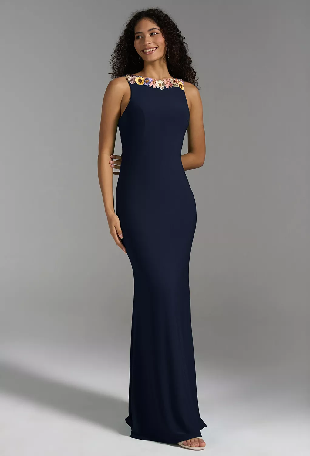 AW Alessia Dark Navy  Wedding Guest Dresses