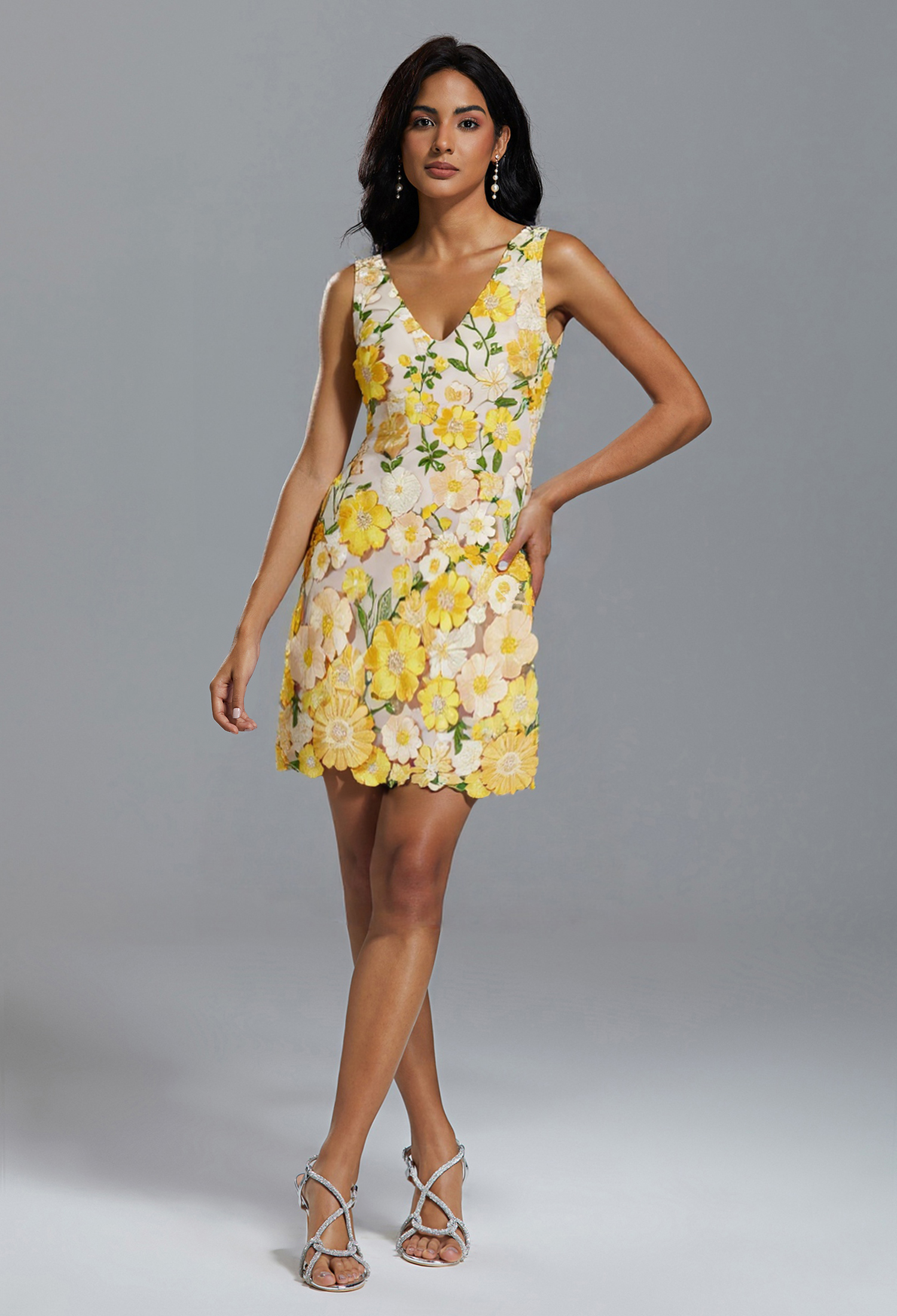 AW Brodie Blazing Yellow  Spring Wedding Guest Dresses