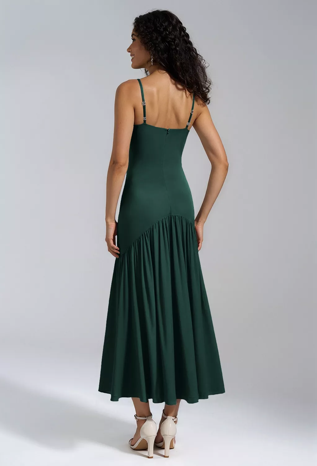 AW Mariyah Dark Emerald  Short Bridesmaid Dresses