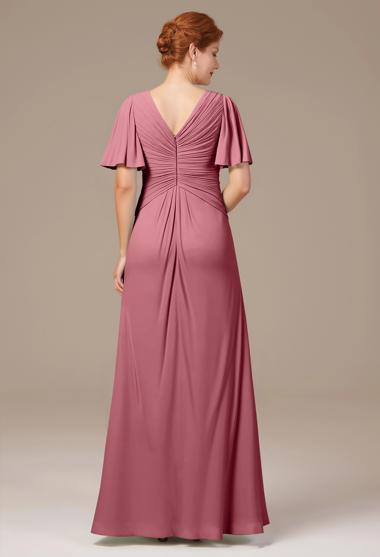 AW Tori Desert Rose  Mother of the Bride Dresses