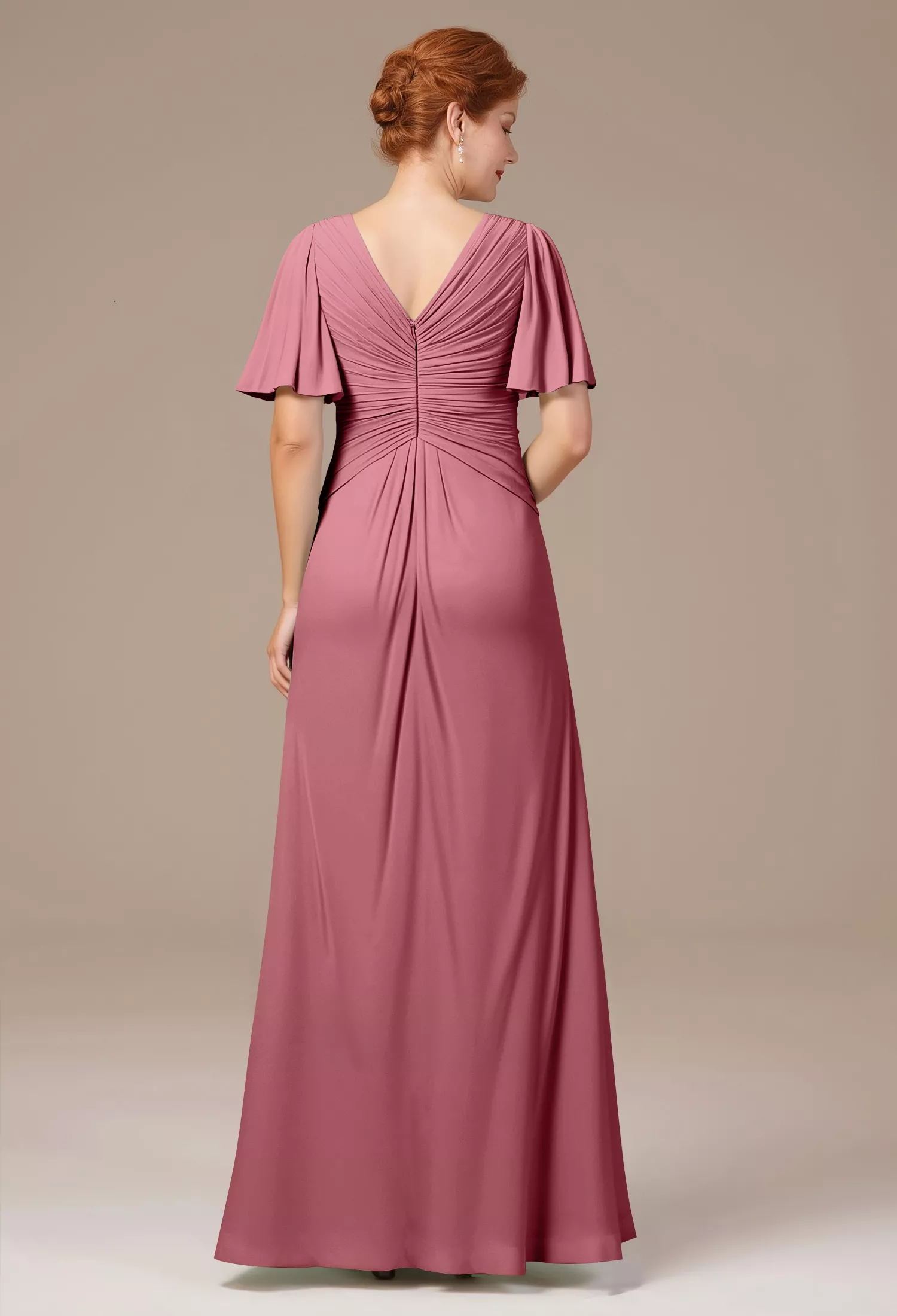 AW Tori Desert Rose  Mother of the Bride Dresses