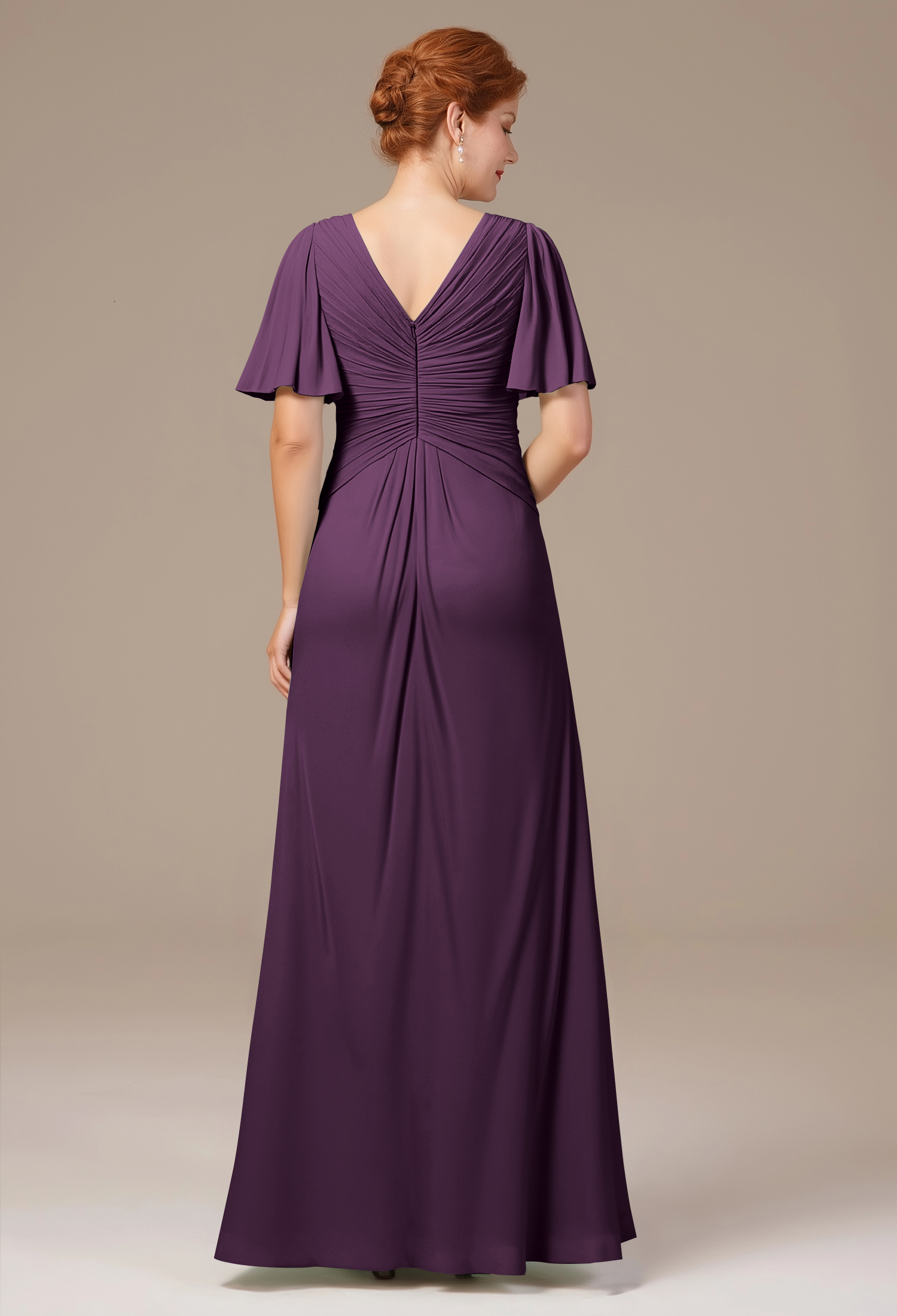 AW Tori Grape  Mother of the Bride Dresses