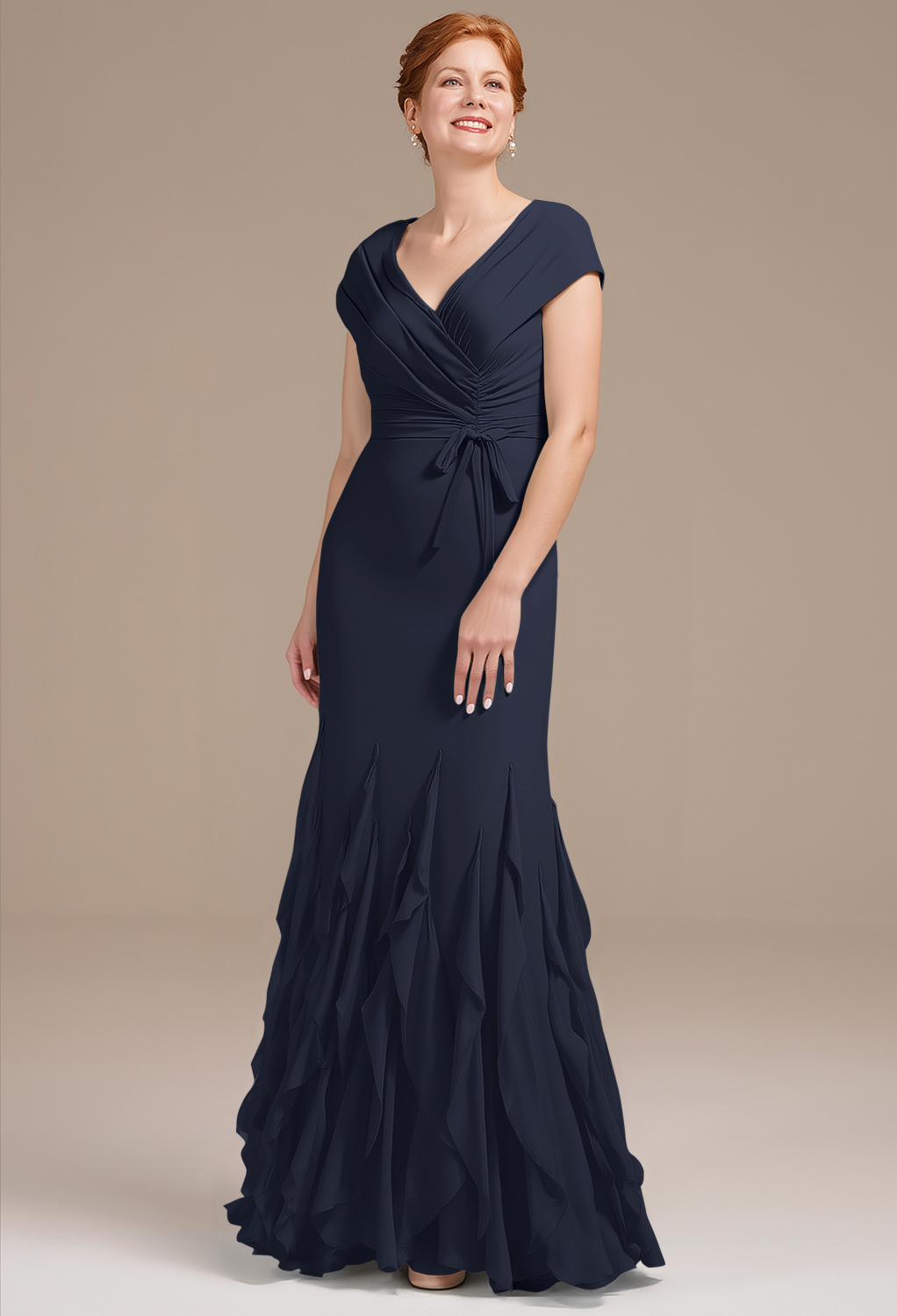 AW Ela Dark Navy  Mother of the Bride Dresses