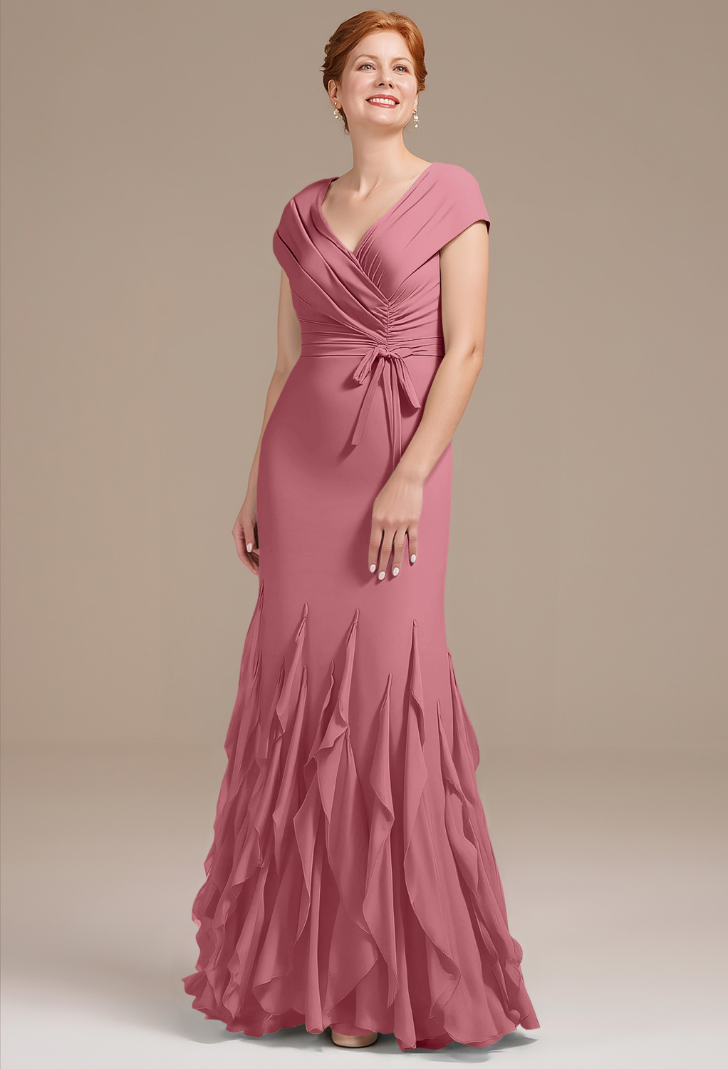 AW Ela Desert Rose  Mother of the Bride Dresses