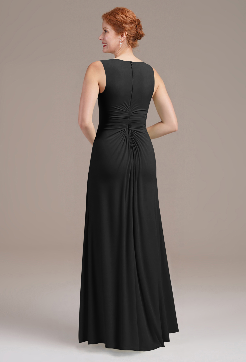 AW Melisa Black  Mother of the Bride Dresses