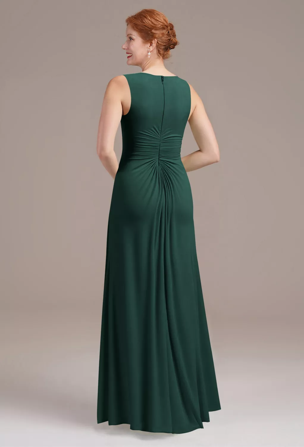 AW Melisa Dark Emerald  Mother of the Bride Dresses