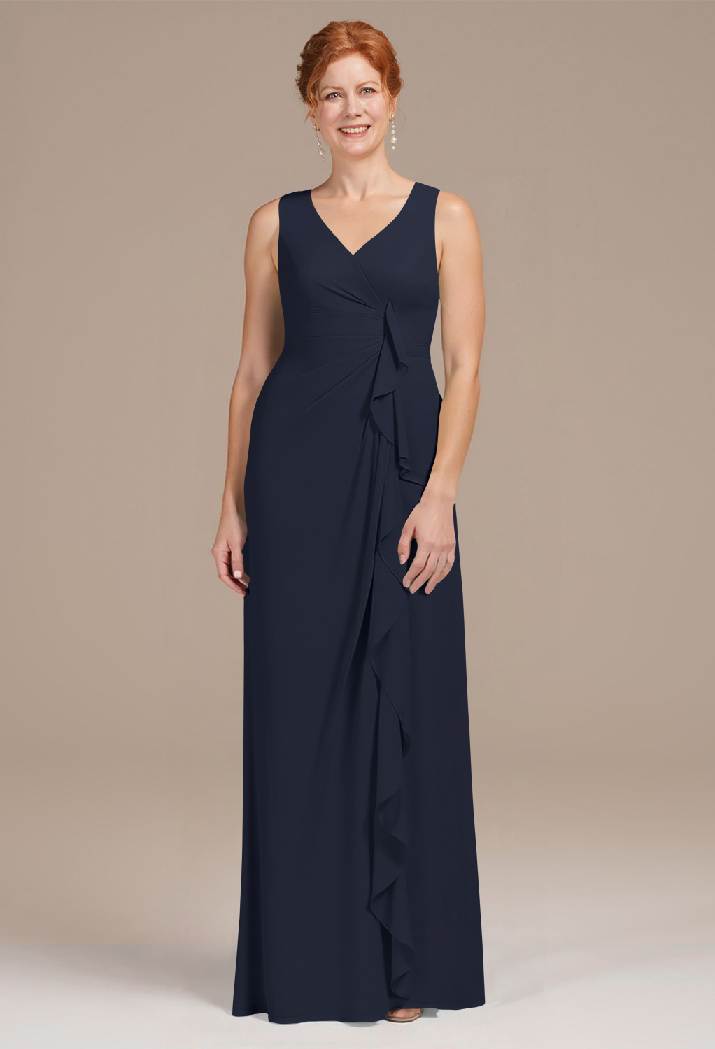 AW Melisa Dark Navy  Mother of the Bride Dresses