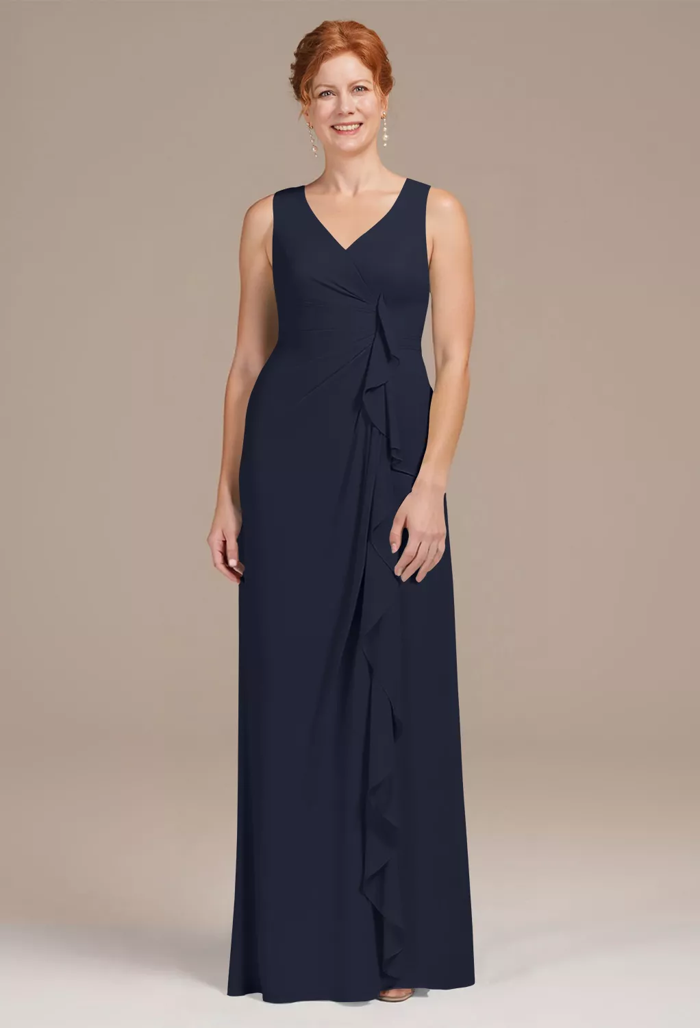 AW Melisa Dark Navy  Mother of the Bride Dresses