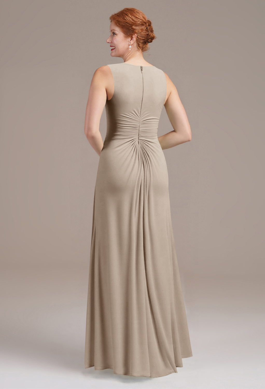AW Melisa Taupe  Mother of the Bride Dresses