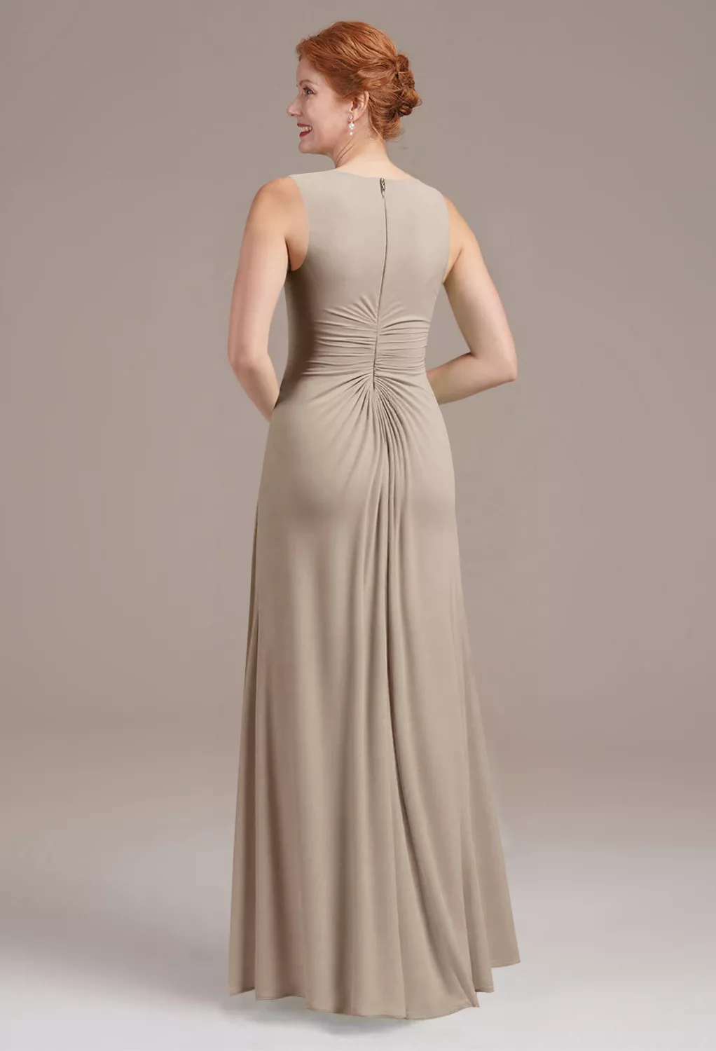 AW Melisa Taupe  Mother of the Bride Dresses