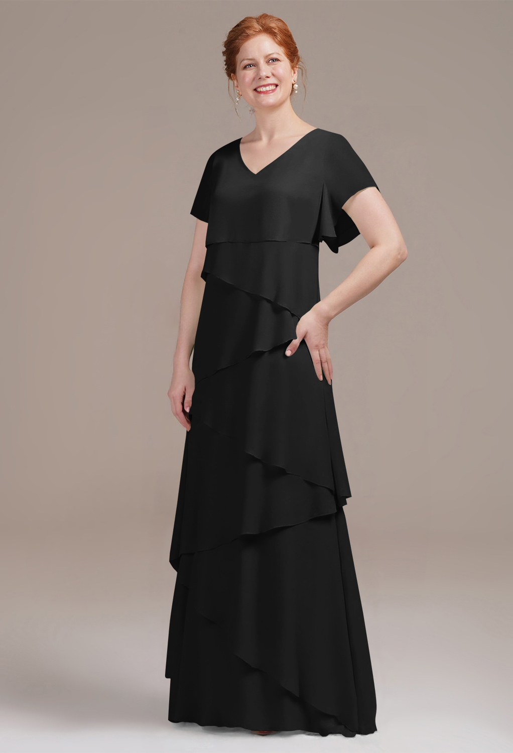 AW Emmy Black  Mother of the Bride Dresses