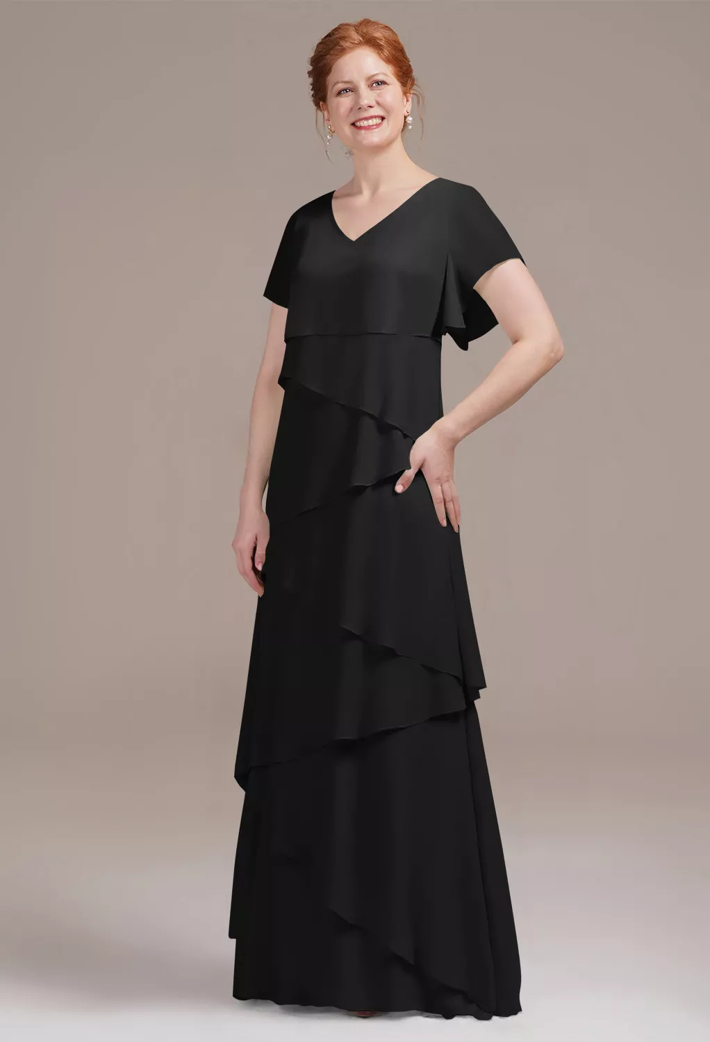 AW Emmy Black  Mother of the Bride Dresses