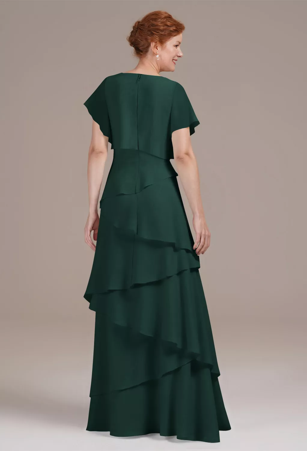 AW Emmy Dark Emerald  Mother of the Bride Dresses