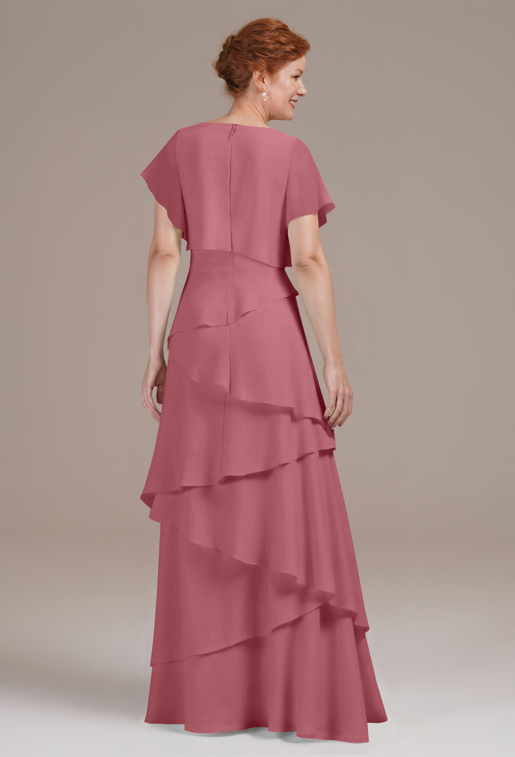 AW Emmy Desert Rose  Mother of the Bride Dresses