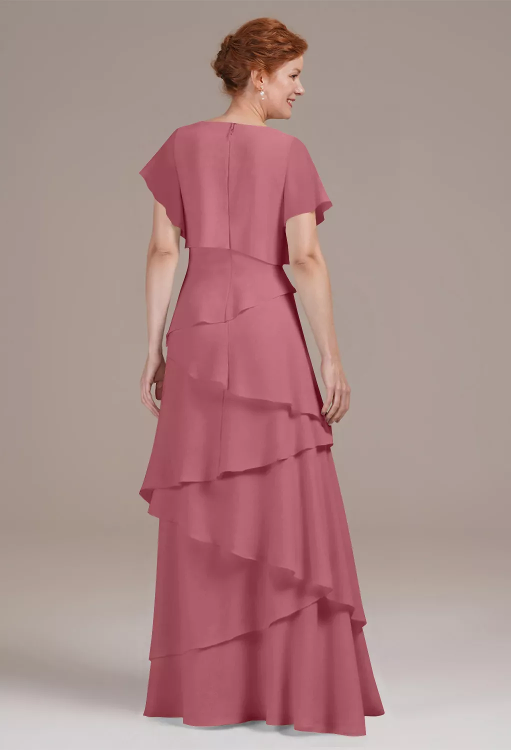 AW Emmy Desert Rose  Mother of the Bride Dresses