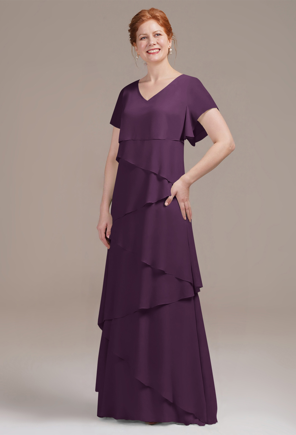 AW Emmy Grape  Mother of the Bride Dresses