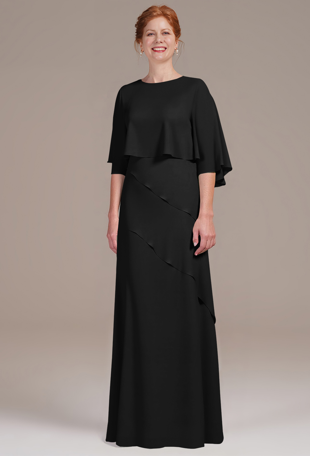 AW Keeley Black  Mother of the Bride Dresses