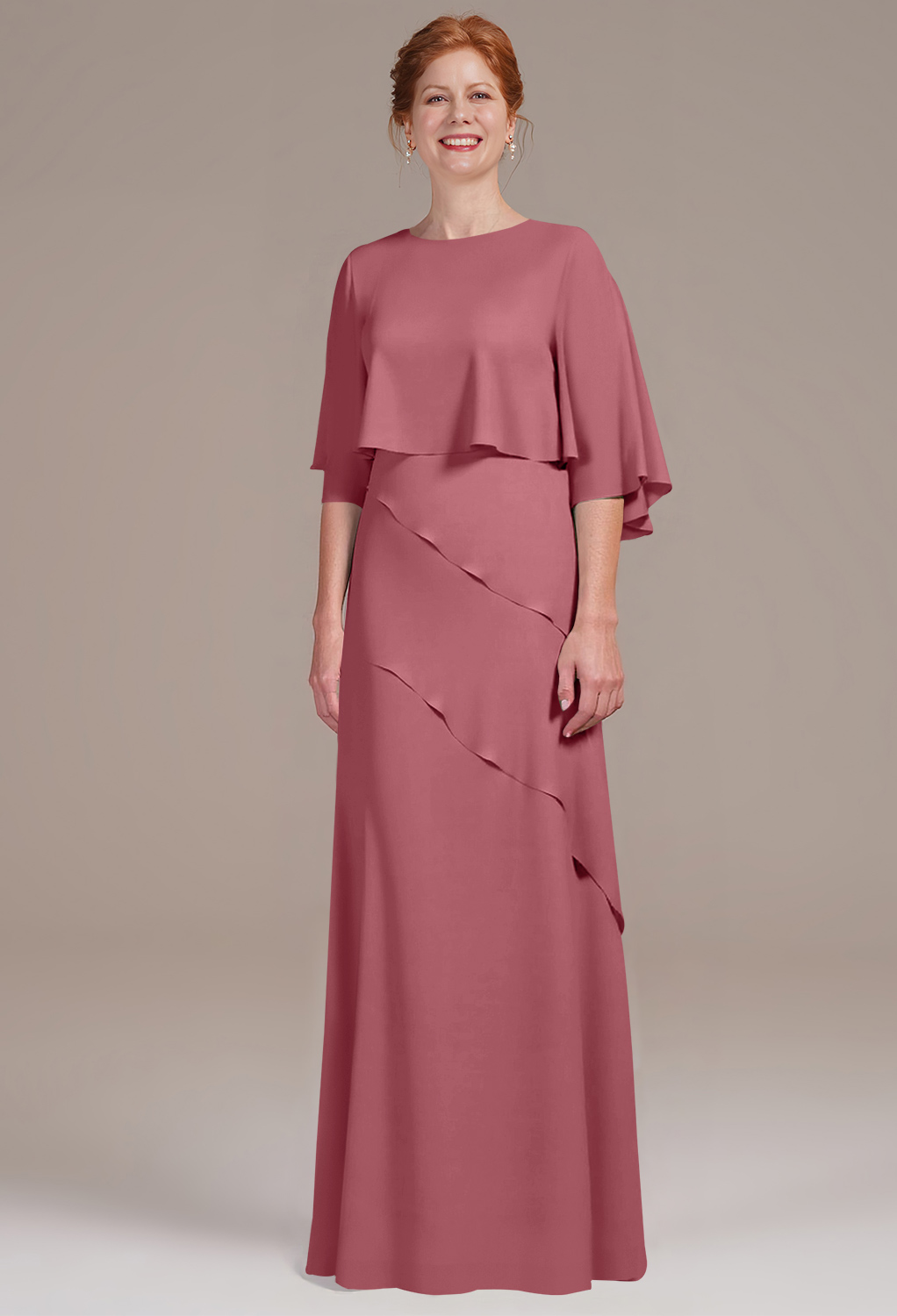 AW Keeley Desert Rose  Mother of the Bride Dresses