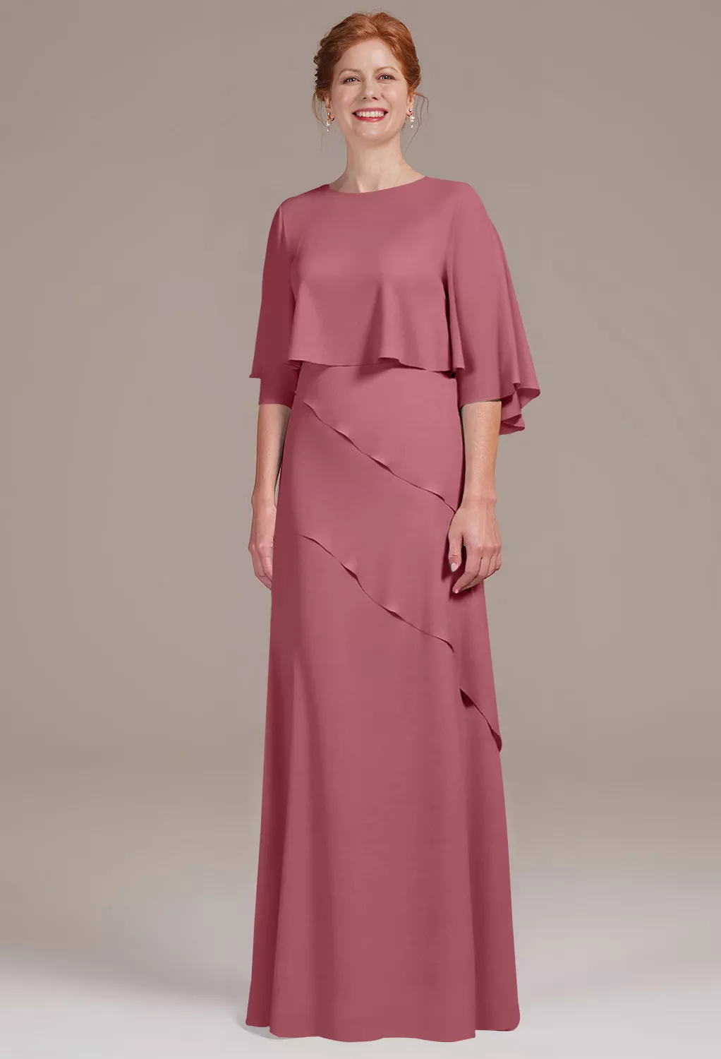 AW Keeley Desert Rose  Mother of the Bride Dresses